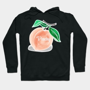 Peachy A Quote Of Satisfaction - Everything Is Just Peachy Hoodie